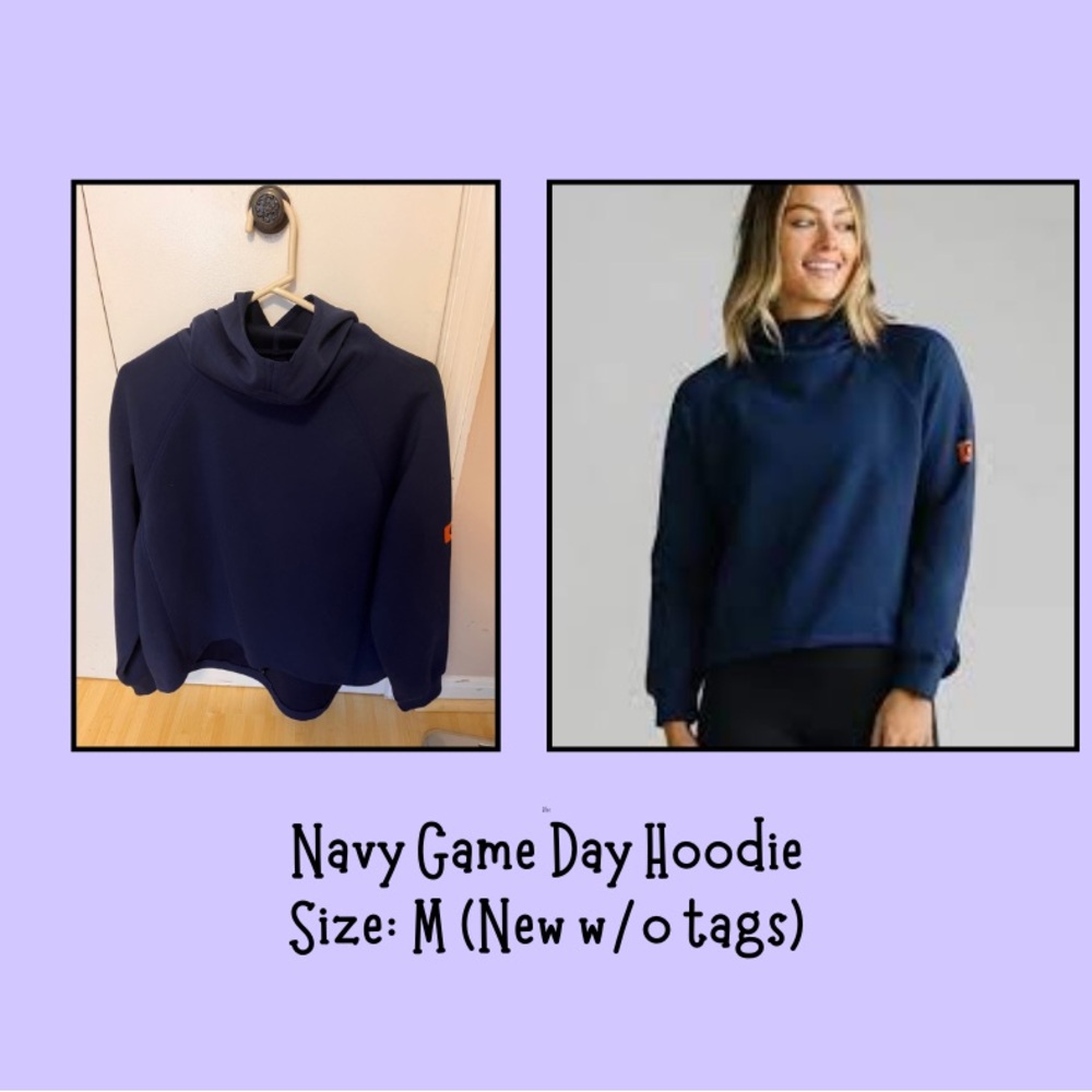 ZYIA Navy Gametime Hoodie (M)